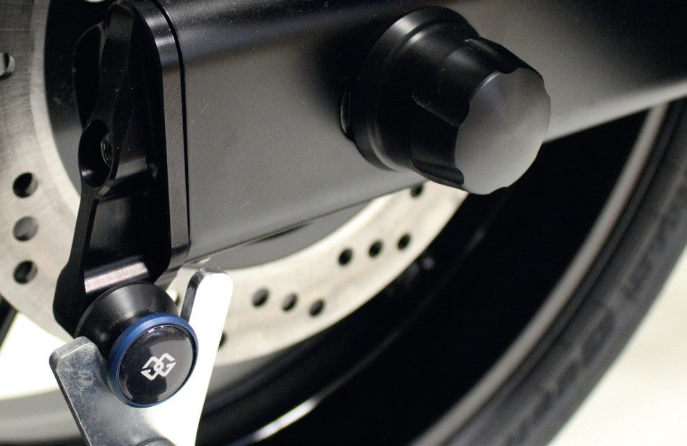 Gilles AXB Chain Adjuster for the Suzuki SV650 (2016)