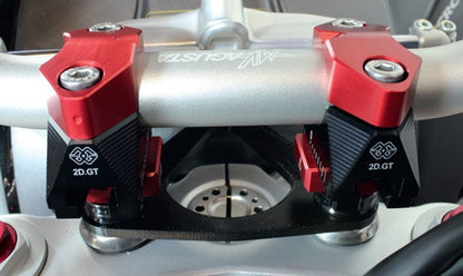 Gilles 2D.GT Adjustable Handlebar Risers for the MV Agusta Brutale 675 and Brutale 800