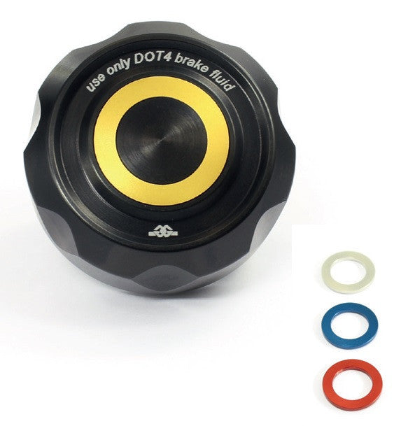 Gilles Front Brake Reservoir cover for the BMW S1000 (all), R NineT (all), Kawasaki Z900RS / CAFE, Yamaha and EBR/ Buell and Rear Cover for Multistrada 1260