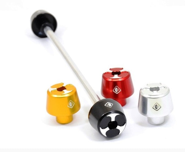 DBK Special Parts (Ducabike) Tri Blade Front Axle Slider for Ducati's with Larger Axle