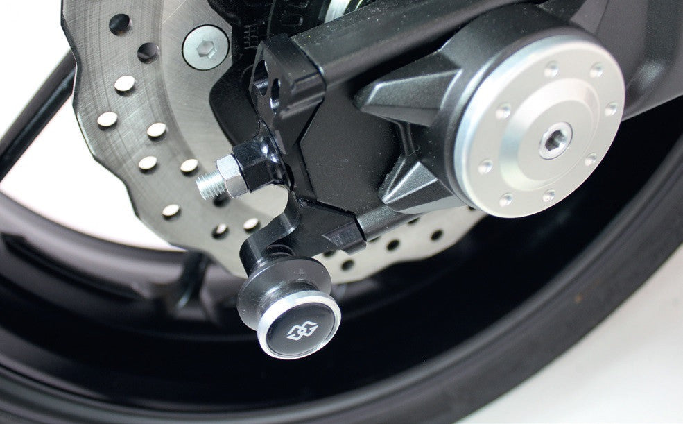 Gilles AXB Chain Adjuster for the Yamaha FZ-07/MT-07 and XSR700