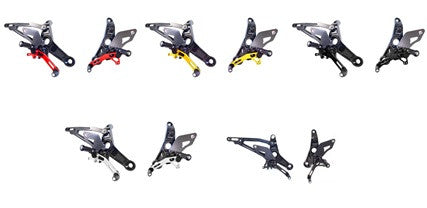 DBK Special Parts (Ducabike) Adjustable Rearsets for the Ducati Monster 821/1200