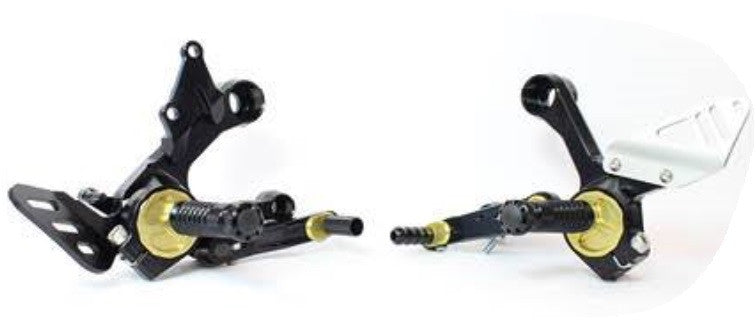 Gilles RCT10GT Rearsets for the Yamaha XSR900 (16-21) and FZ-09 /MT-09 (14-20)