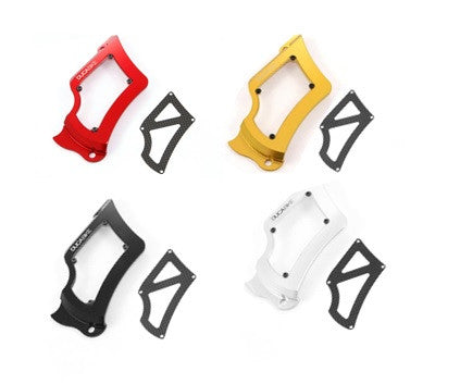 DBK Special Parts (Ducabike) Sprocket Cover w/ Plexiglass & Carbon Fiber Inserts for Ducati