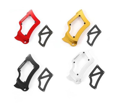 DBK Special Parts (Ducabike) Sprocket Cover w/ Plexiglass & Carbon Fiber Inserts for Ducati