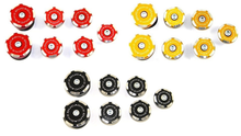 DBK Special Parts (Ducabike) Contrast Cut Frame Plug Kit for the Ducati 848 / 1098 / 1198