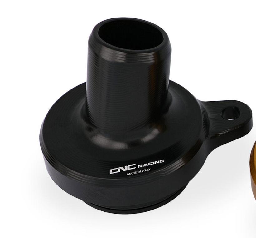 CNC Racing Billet Crankcase Breather for Diavel, Monster 1200 / 821, and Supersport
