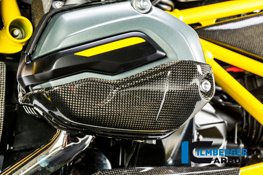 Ilmberger Carbon Rockercover Cover, Left Carbon for the BMW R 1200 GS '13-17, R 1200 GS Adventure 2014, R 1200 RS 2015