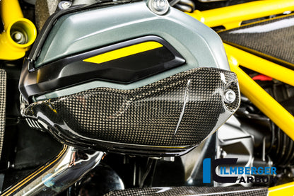 Ilmberger Carbon Rockercover Cover, Left Carbon for the BMW R 1200 GS '13-17, R 1200 GS Adventure 2014, R 1200 RS 2015