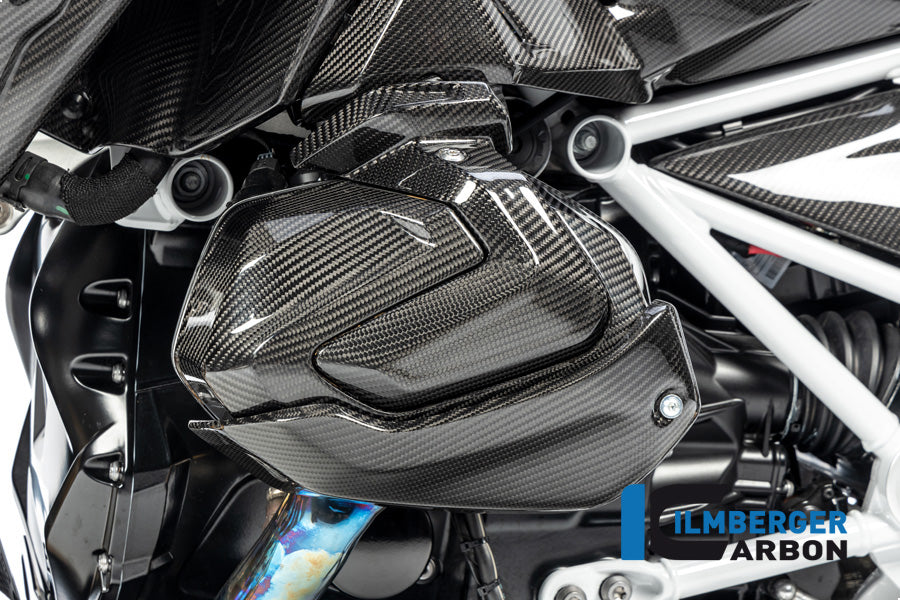 Ilmberger Carbon Rockercover Cover, Left Side for the BMW R 1250 R/RS/GS/GS Adventure 2019
