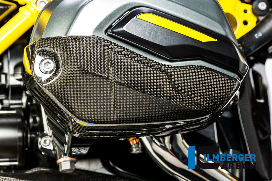 Ilmberger Carbon Rockercover Cover, Right Carbon for the BMW R 1200 GS '13-17, R 1200 GS Adventure 2014, R 1200 RS 2015