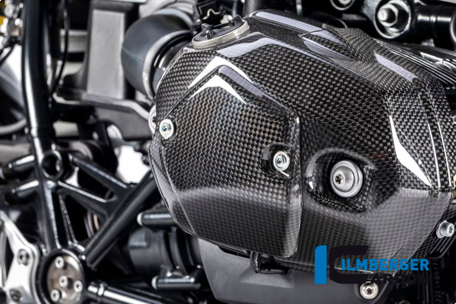 Ilmberger Carbon Rocker Cover, Right Carbon for the BMW R Nine T '14-17, R Nine T Racer 2017, R Nine T Scrambler/Urban GS 2016
