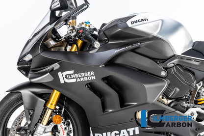 Ilmberger Carbon Fairing Side Panel, Left for the Ducati Panigale V4 R '19-22, V4,V4 S '20