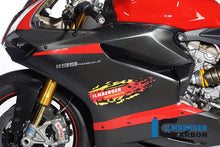 Ilmberger Carbon Fairing Side Panel, Left Side Matt for the Ducati 1199 Panigale '12-14 / 899 Panigale '13-14