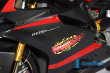 Ilmberger Carbon Fairing Side Panel, Left Side Matt for the Ducati 1199 Panigale '12-14 / 899 Panigale '13-14