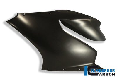 Ilmberger Carbon Fairing Side Panel, Left Side Matt for the Ducati 1199 Panigale '12-14 / 899 Panigale '13-14