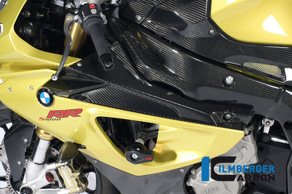 Ilmberger Carbon Fairing Side Panel Upper / Badge Holder, Left Carbon for the BMW S 1000 RR '09-14 / HP4 '12-25
