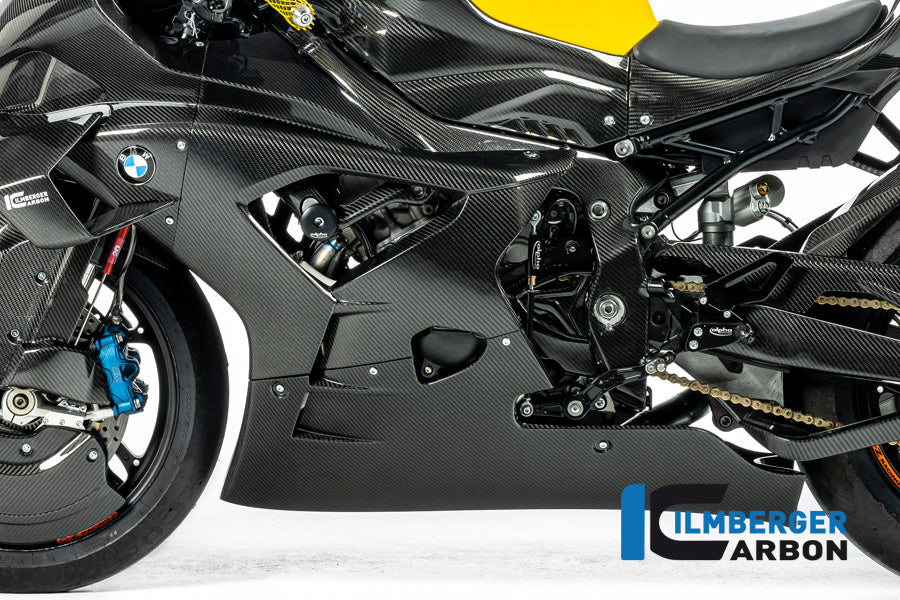 Ilmberger Carbon Fairing Side Panel Racing, Left Side for the BMW M 1000 RR 2023-2024