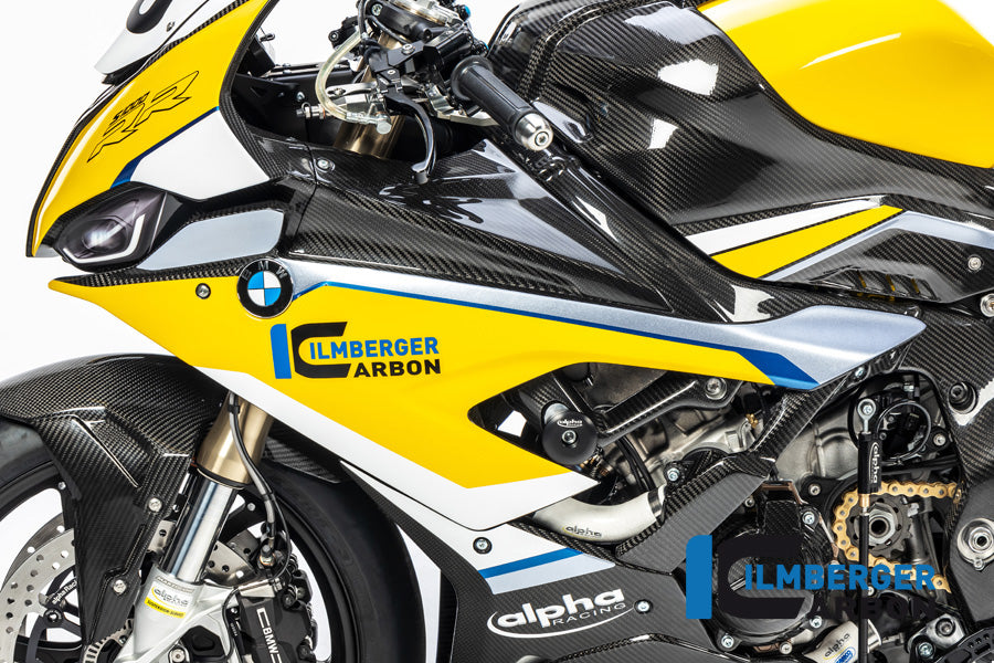 Ilmberger Carbon Fairing Side Panel Racing, Left for the BMW S 1000 RR 2019-2022