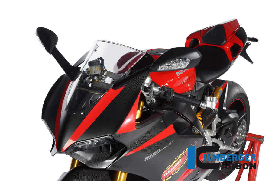 Ilmberger Carbon Front Fairing Matt for the Ducati 1199 Panigale '12-14 / 899 Panigale '13-14
