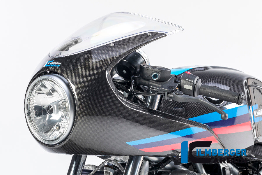 Ilmberger Carbon Top Fairing Street Complete for the BMW R Nine T Racer 2017