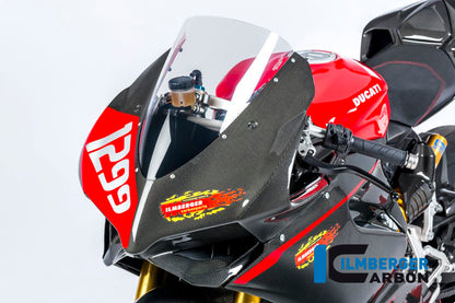 Ilmberger Carbon Front Fairing Racing Glossy for the Ducati 1199 Panigale R '12-14 / Panigale 1299 '15 / 899 Panigale '13-14