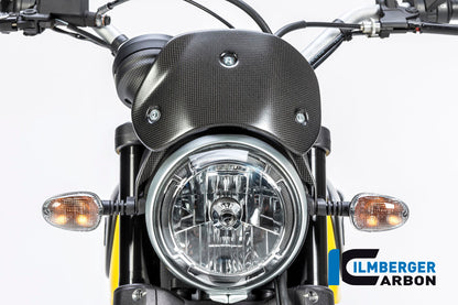 Ilmberger Carbon Windshield for the Ducati Scrambler Icon / Scrambler Full Throttle '14-25 / Scrambler Classic '14-20 ETC