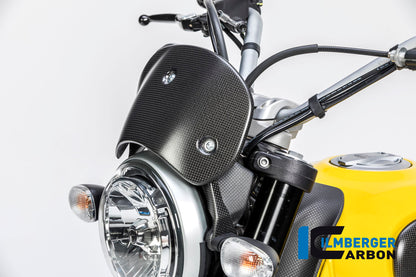 Ilmberger Carbon Windshield for the Ducati Scrambler Icon / Scrambler Full Throttle '14-25 / Scrambler Classic '14-20 ETC