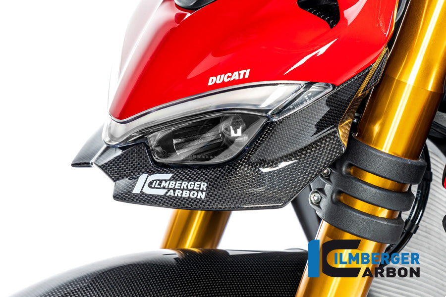 Ilmberger Carbon Front Fairing Lower Part for the Ducati Streetfighter V2 '22 / Streetfighter V4 '20-23