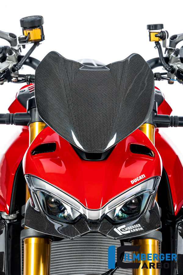 Ilmberger Carbon Front Fairing Lower Part for the Ducati Streetfighter V2 '22 / Streetfighter V4 '20-23
