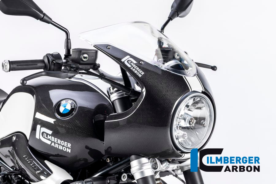 Ilmberger Carbon Front Fairing 90S Style INCL., Windshild for the BMW R Nine T  2014-2017