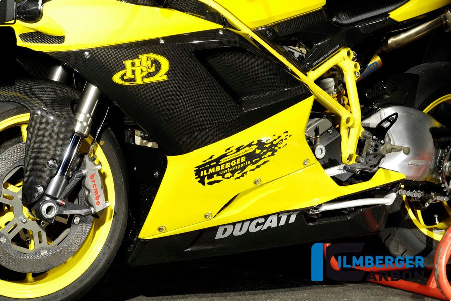 Ilmberger Carbon Fairing Side Panel Left Carbon for the Ducati 848, 1098 S/R, 1198 S/R 'All Year