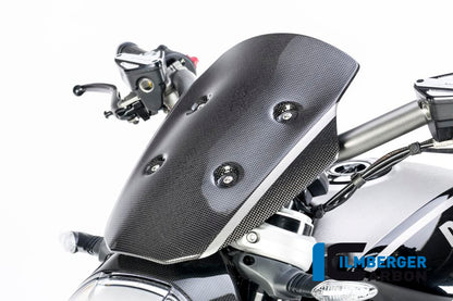 Ilmberger Carbon Windshield, Holder for the Ducati XDiavel/XDiavel S '16-18