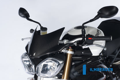 Ilmberger Carbon Windshield for the Triumph Speed Triple '11-25