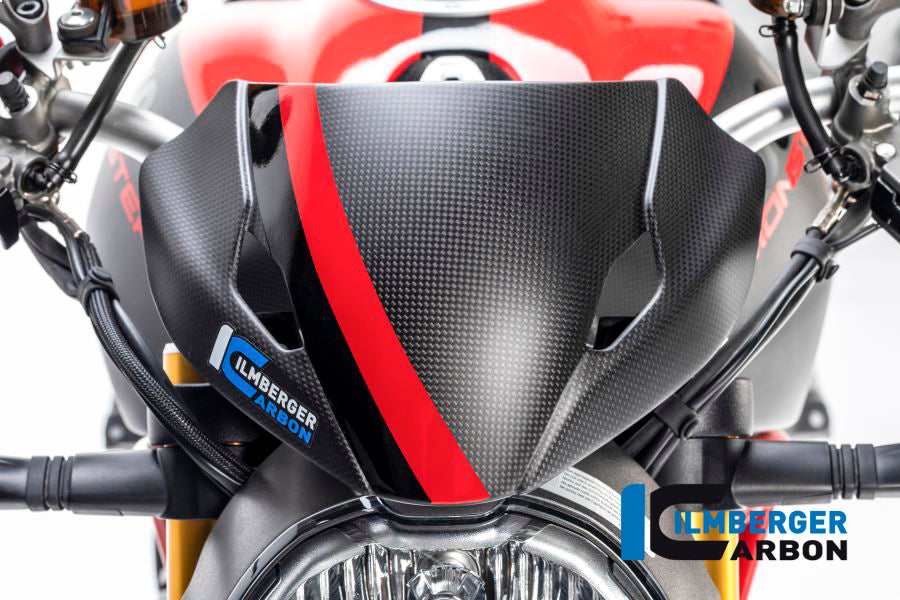 Ilmberger Carbon Windshield incl Holder for the Ducati Monster 1200/S 2017