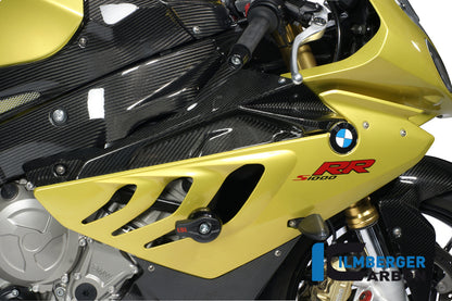 Ilmberger Carbon Fairing Side Panel Upper / Badge Holder, Right Carbon for the BMW S 1000 RR '09-14 / HP4 '12-25