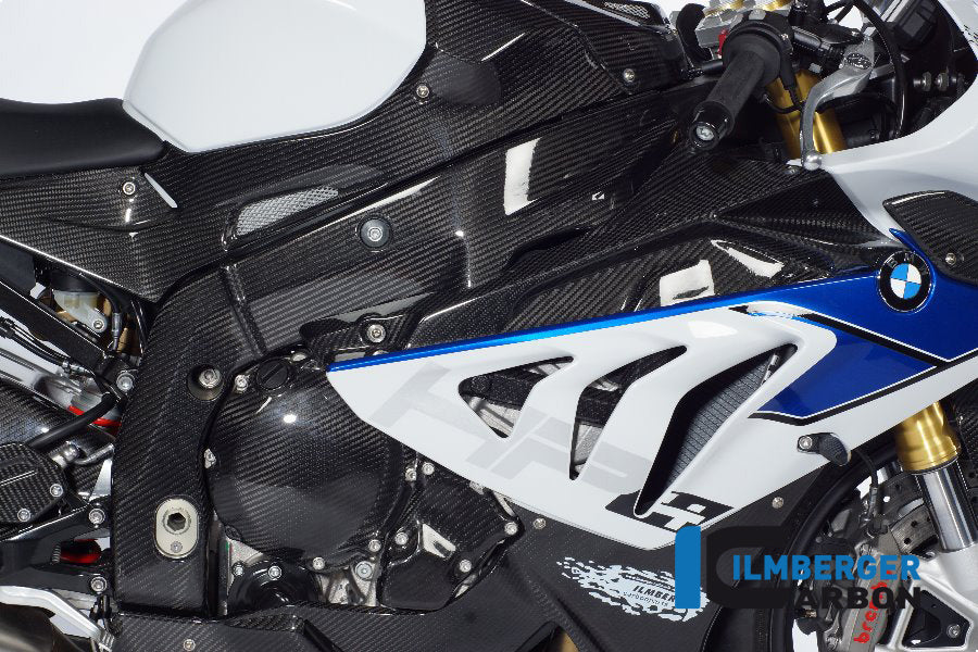 Ilmberger Carbon Fairing Side Panel Upper / Badge Holder, Right Carbon for the BMW S 1000 RR '09-14 / HP4 '12-25