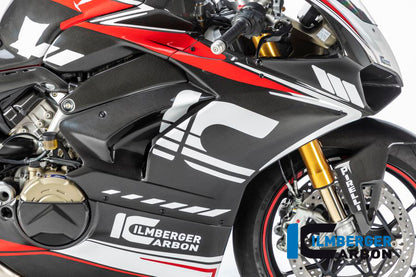 Ilmberger Carbon Fairing Side Panel, Right for the Ducati Panigale V4 Racing '18-19
