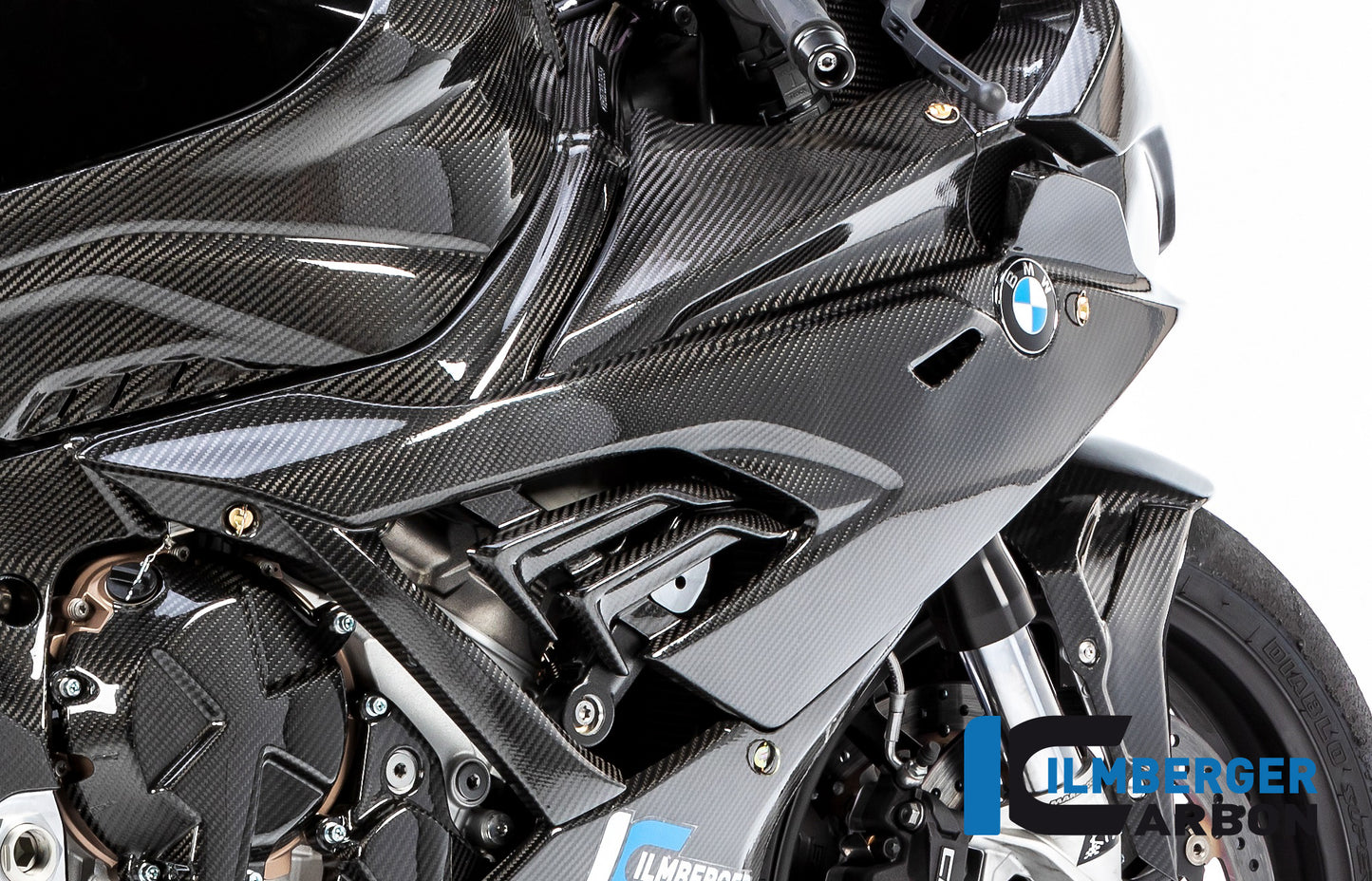 Ilmberger Carbon Fairing Side Panel Racing, Right for the BMW S 1000 RR 2019-2022