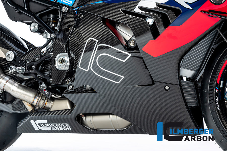 Ilmberger Carbon Bellypan, 1-piece for the BMW M 1000 RR '23-24