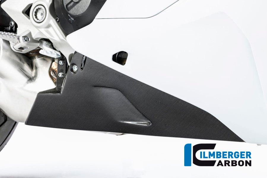 Ilmberger Carbon Rear Bellypan Carbon for the Ducati Supersport/S '17-22