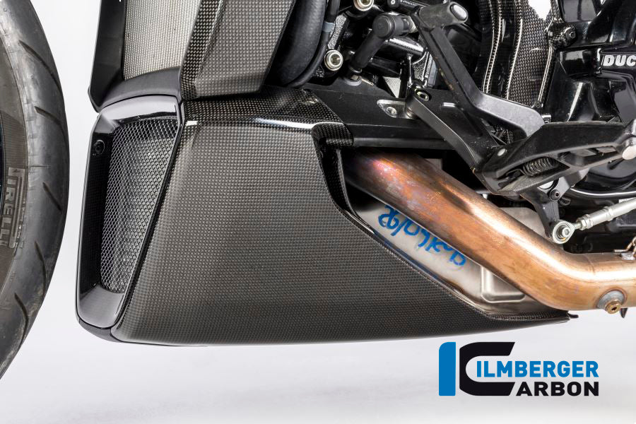 Ilmberger Carbon Belly Pan Left, for the Ducati XDiavel/XDiavel S '16-17