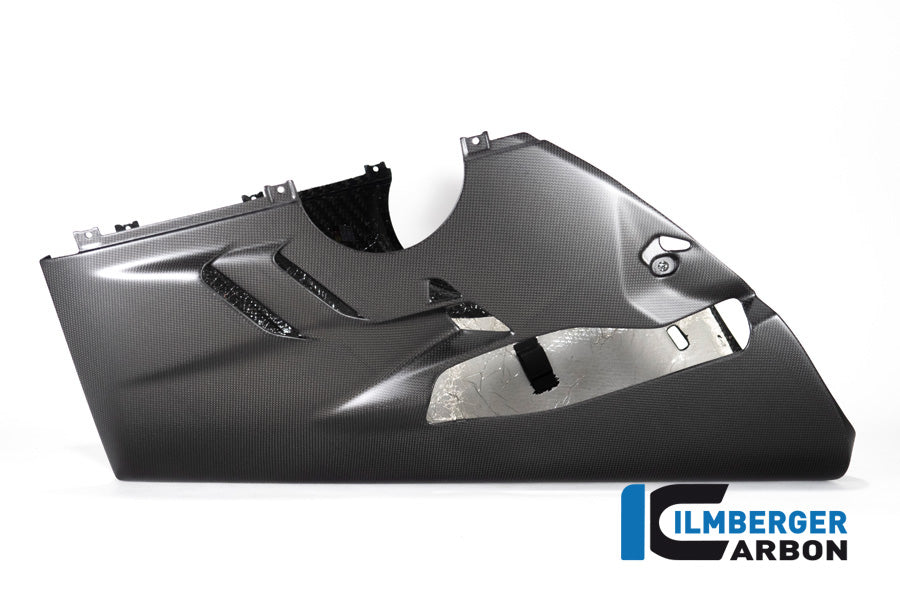 Ilmberger Carbon Bellypan for the Ducati Panigale V4,V4 R,V4 S '22 for Higher Exhaust With Sidestand