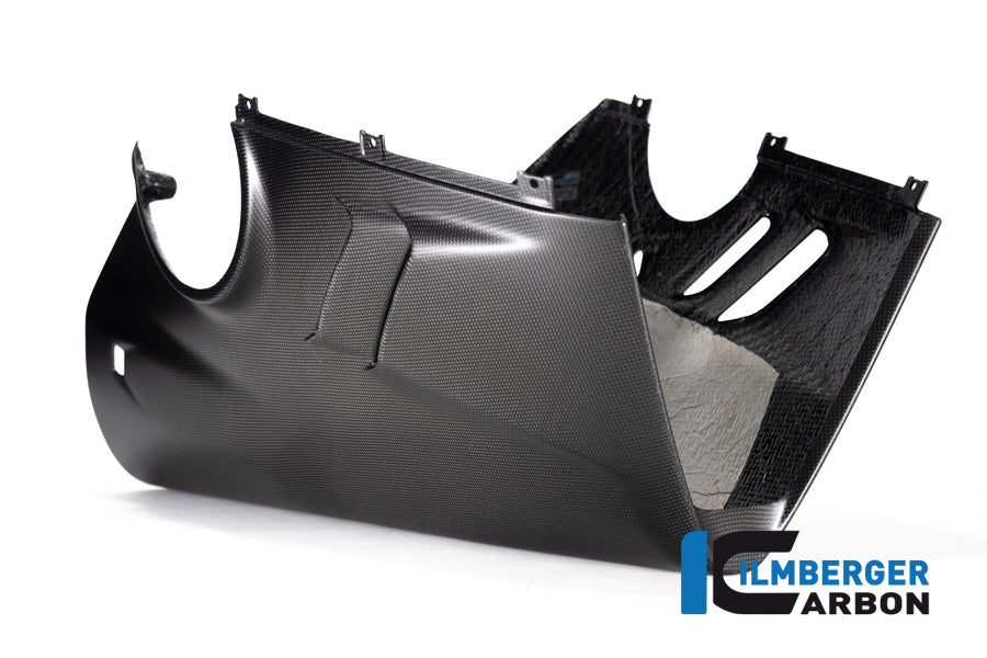Ilmberger Carbon Bellypan for the Ducati Panigale V4,V4 R,V4 S '22 for Higher Exhaust With Sidestand