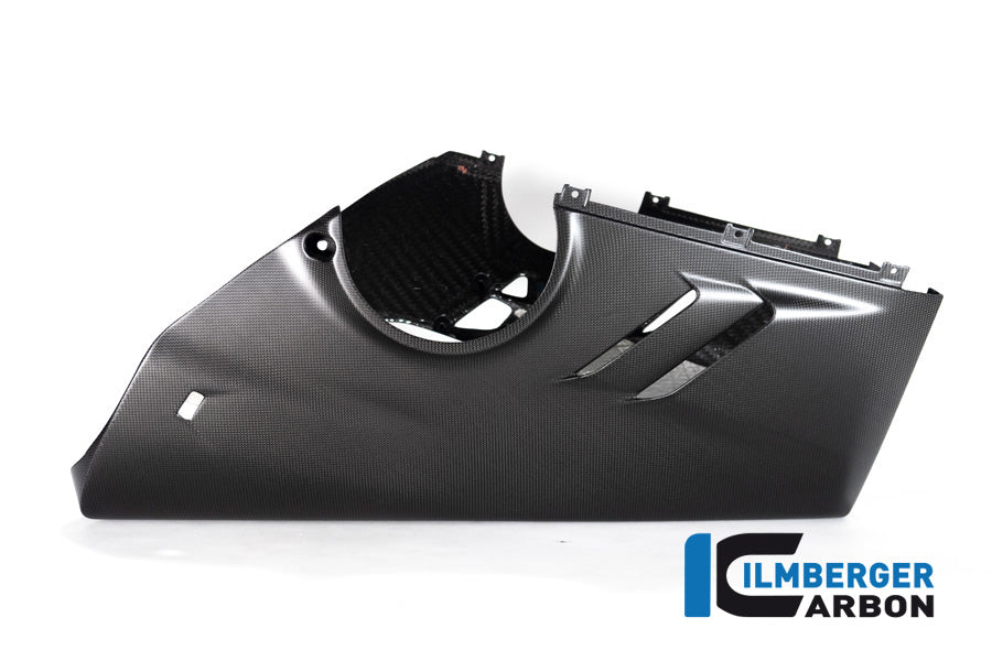 Ilmberger Carbon Bellypan for the Ducati Panigale V4,V4 R,V4 S '22 for Low Exhaust With Sidestand