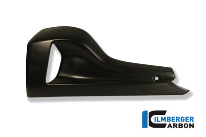 Ilmberger Carbon Bellypan, Left side carbon for the Ducati Diavel 2011 - 2014