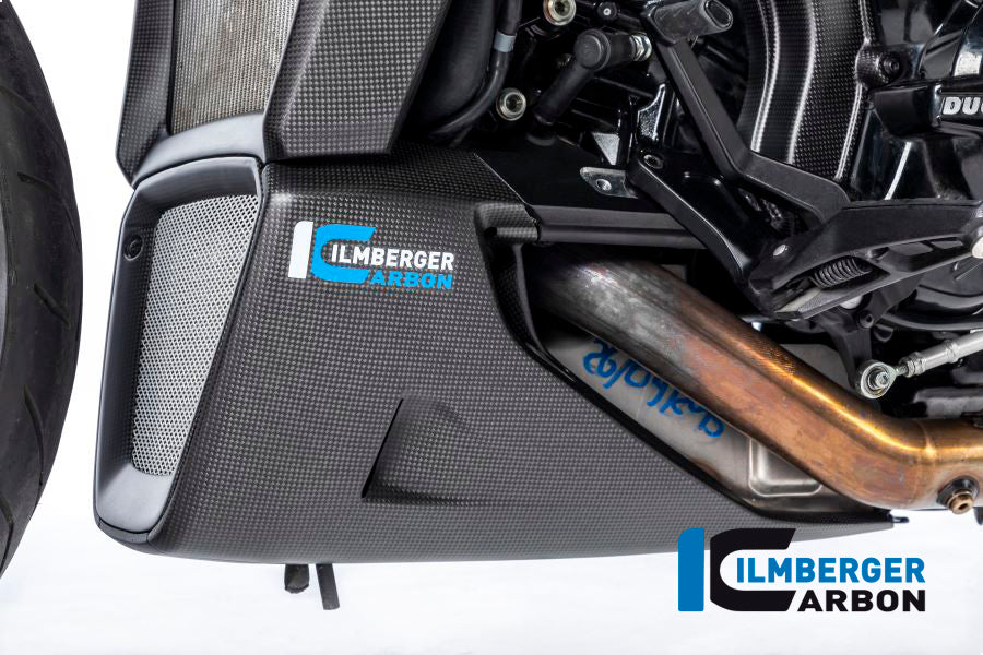 Ilmberger Carbon Belly Pan Left, for the Ducati XDiavel/XDiavel S '18