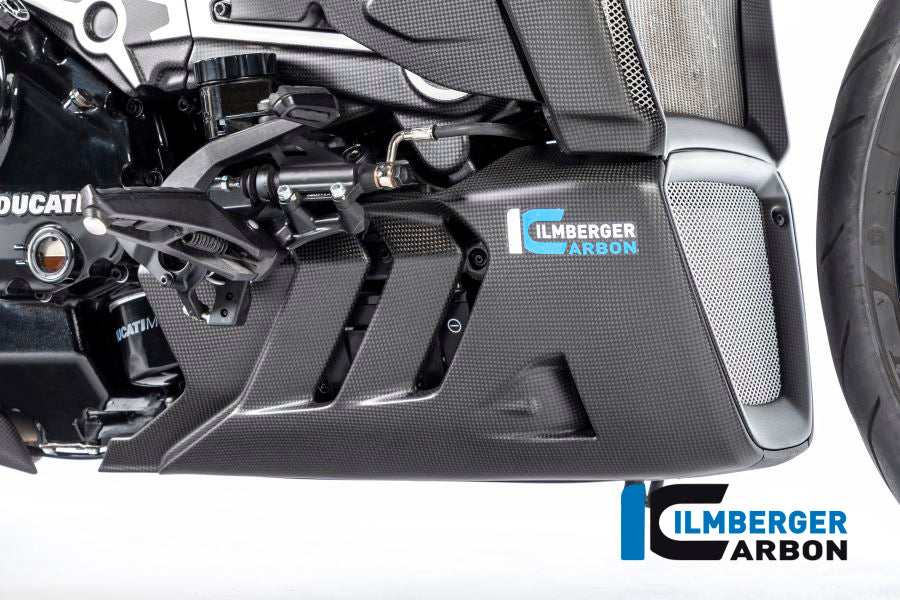 Ilmberger Carbon Belly Pan Right, for the Ducati XDiavel/XDiavel S '18