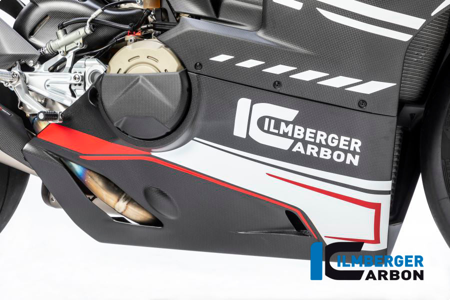 Ilmberger Carbon Bellypan for the Ducati Panigale V4,V4 S '18-20 / V4 R '19-21
