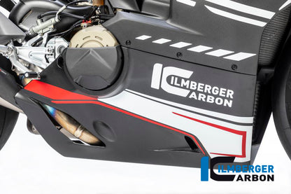 Ilmberger Carbon Bellypan for the Ducati Panigale V4,V4 S '18-20 / V4 R '19-21